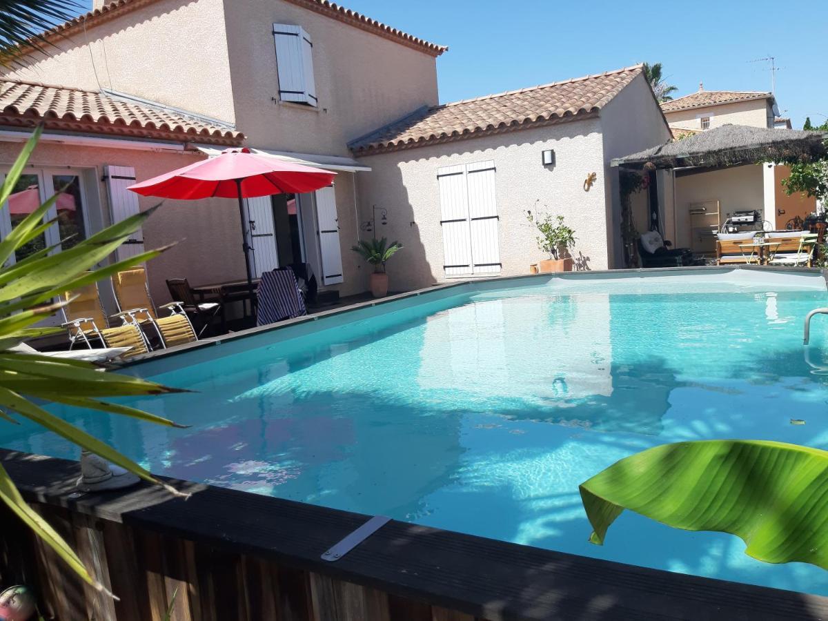 Chambres Calmes Dans Villa Perols Pret Parc Expo Arena 1Km Aeroport 3Km Gare Tgv 4Km Plages 5Km Carnon Palavas Luaran gambar